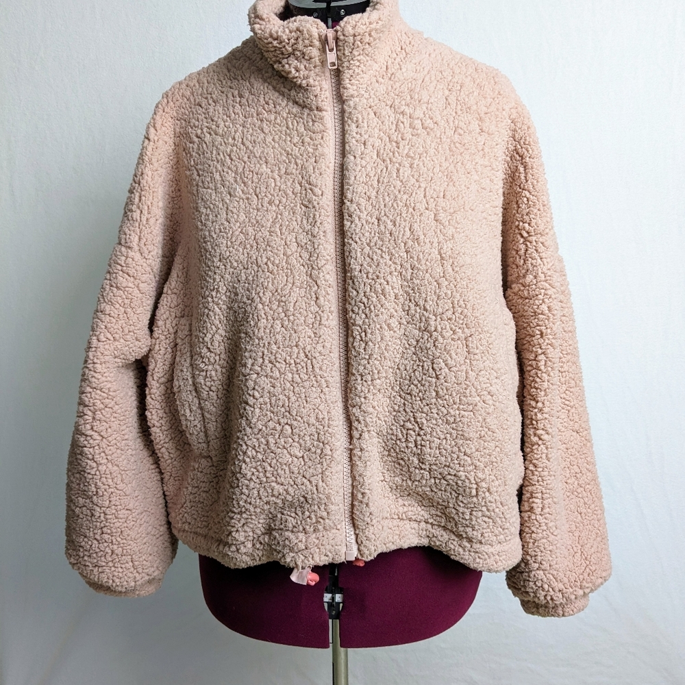 Urban Outfitters Faux Furk zip up jacket